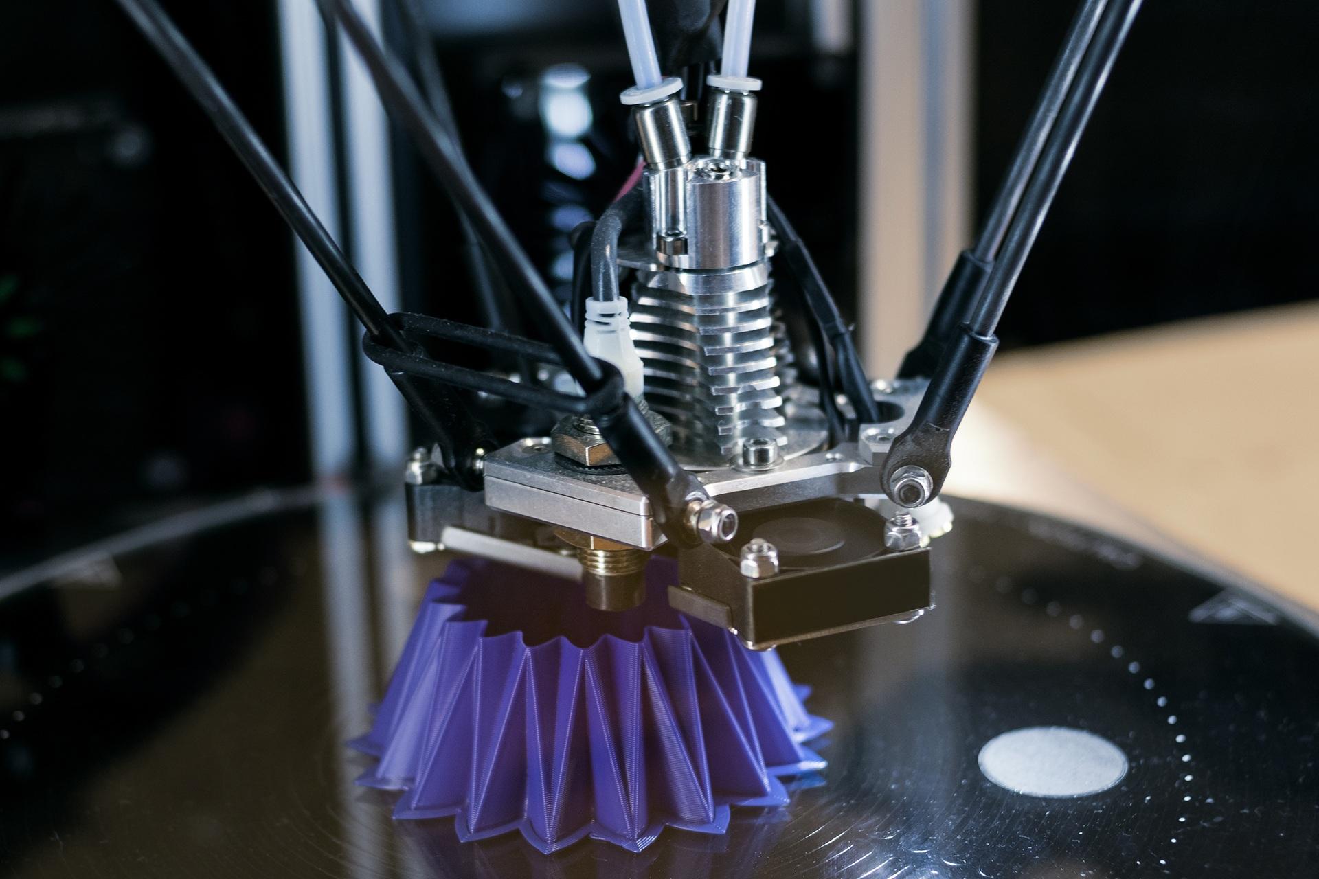 3D-Druckmaschine in Aktion | Druckmessdose